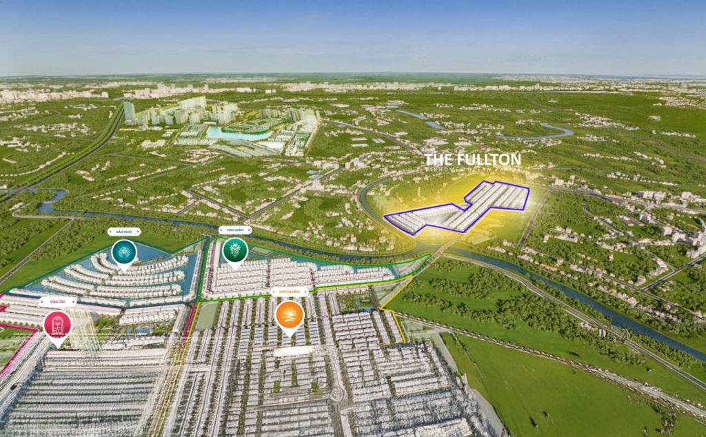 Vị trí The Fullton Capitaland Văn Giang