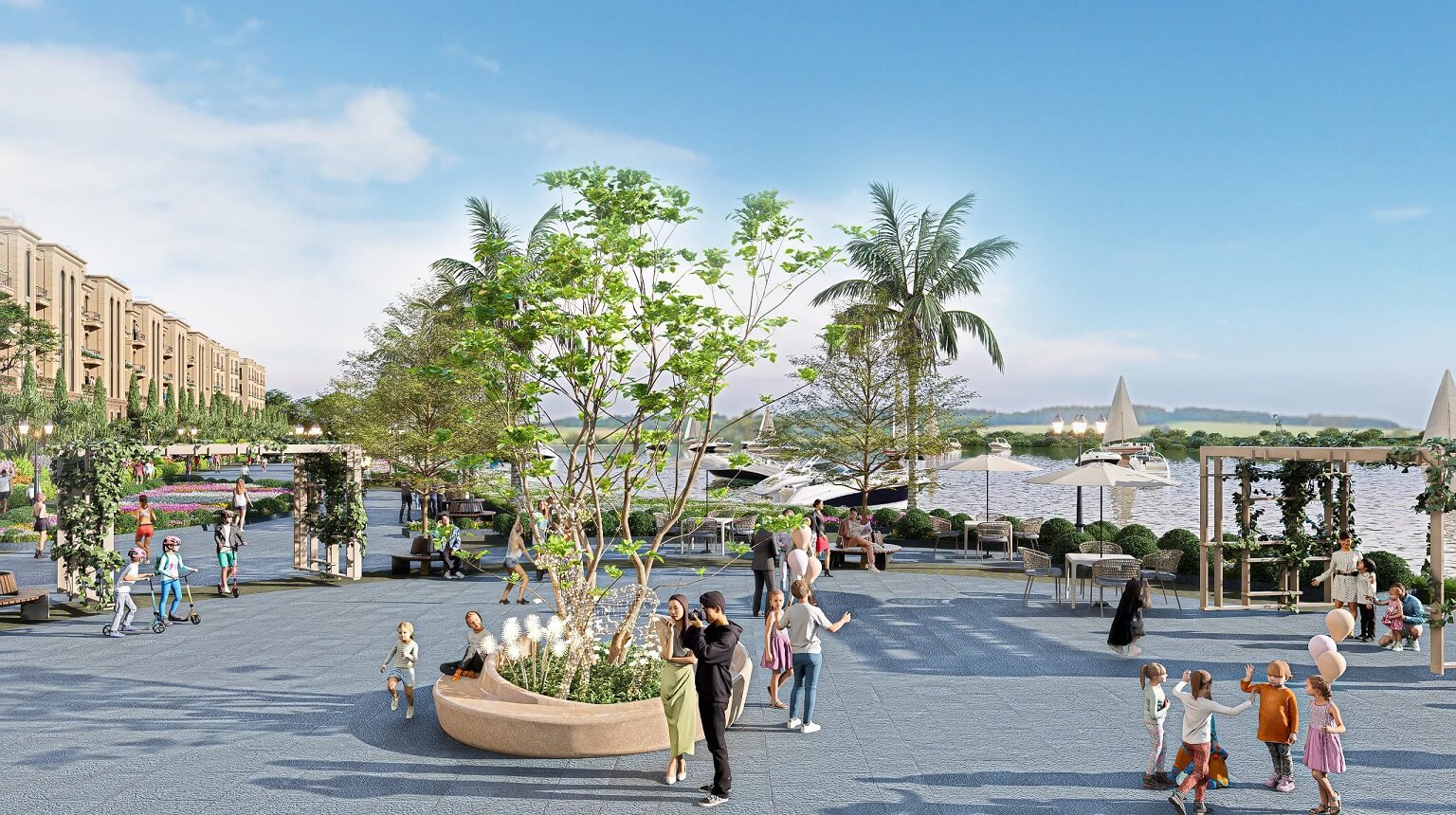 Tiện ích Phú thị Riverside Gia Lâm