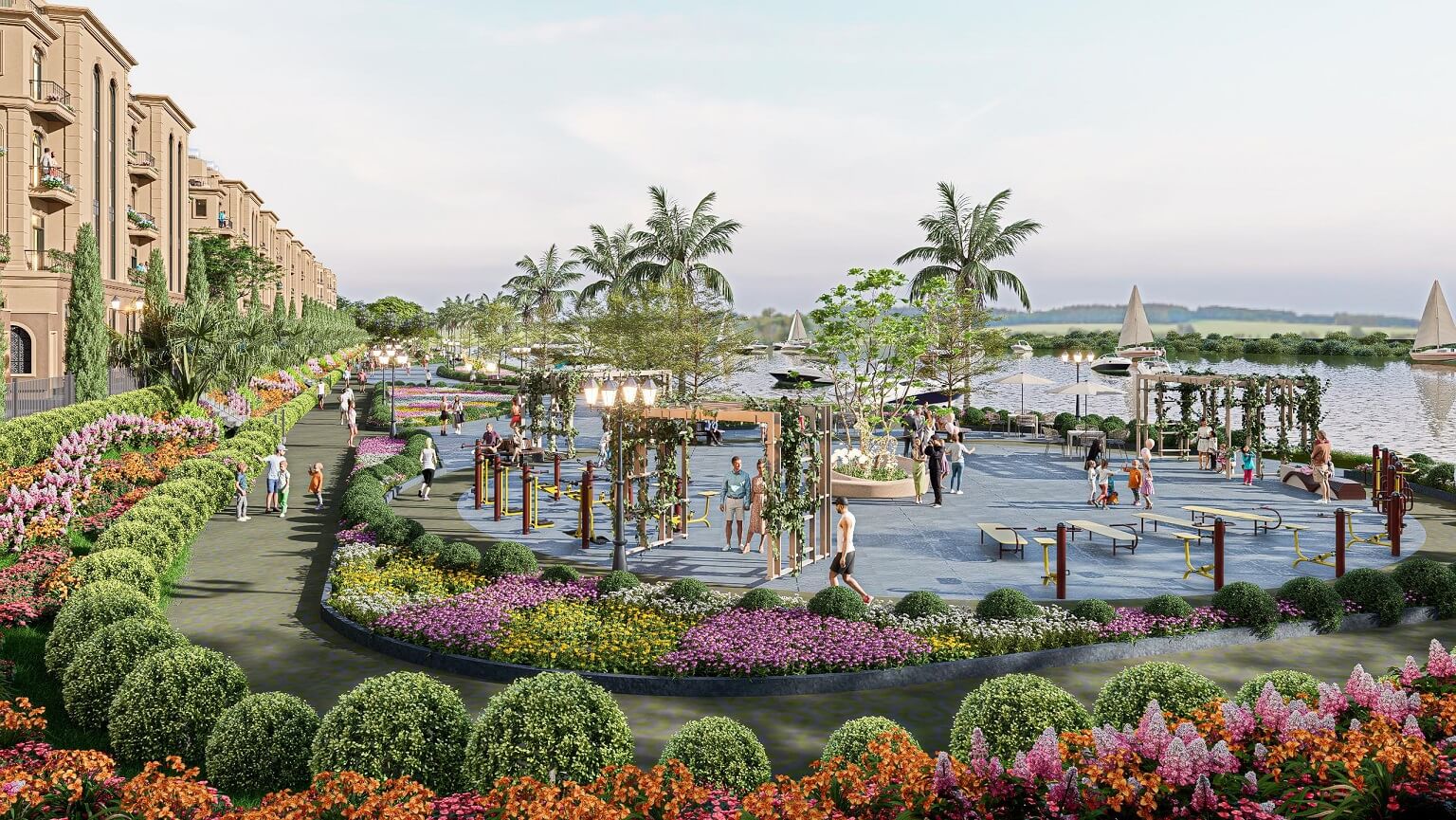 Tiện ích Phú thị Riverside Gia Lâm