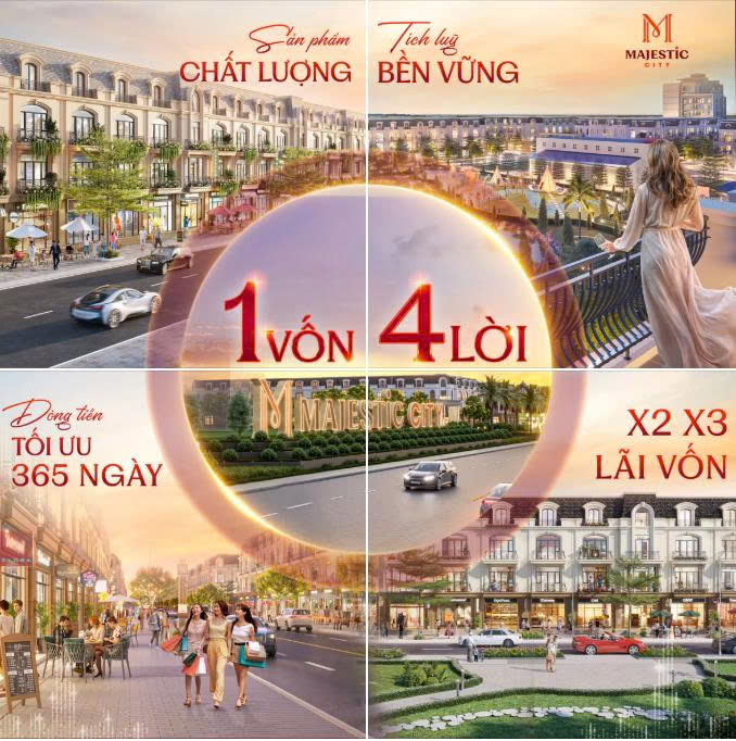 Majestic City:một vốn bốn lời tại trung tâm Mỹ Hào