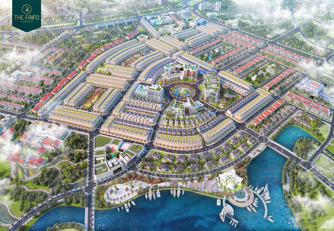 Mặt bằng tổng thể dự án The Faifo Complex