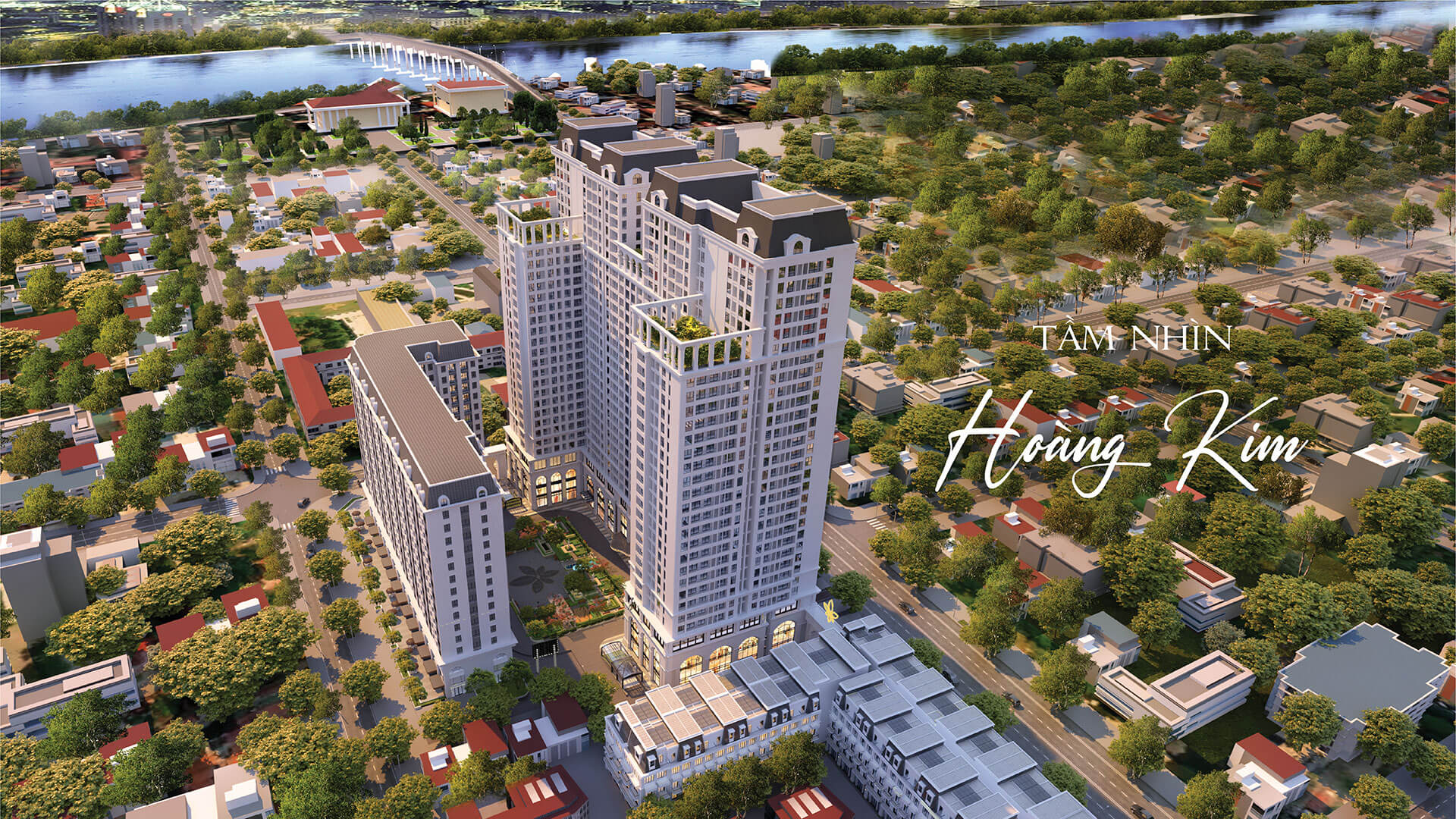 Phối cảnh tổng quan dự án Eden Garden Thái Binh