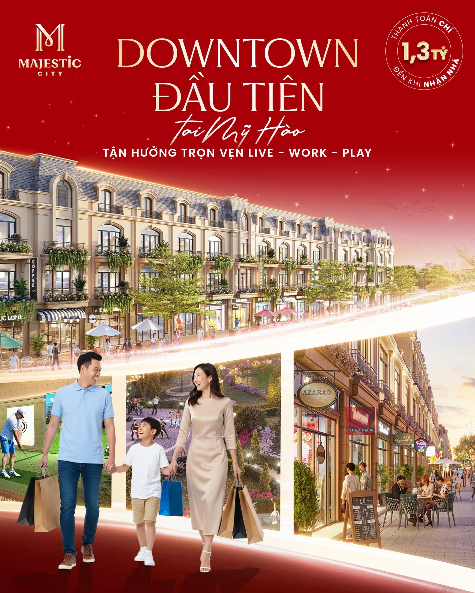 Down Town đầu tiên tại Phố Nối Mỹ Hào Hưng Yên